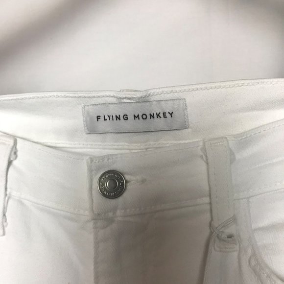 Flying Monkey Cropped High-Rise Wide-Leg Jeans - Picture 2 of 7